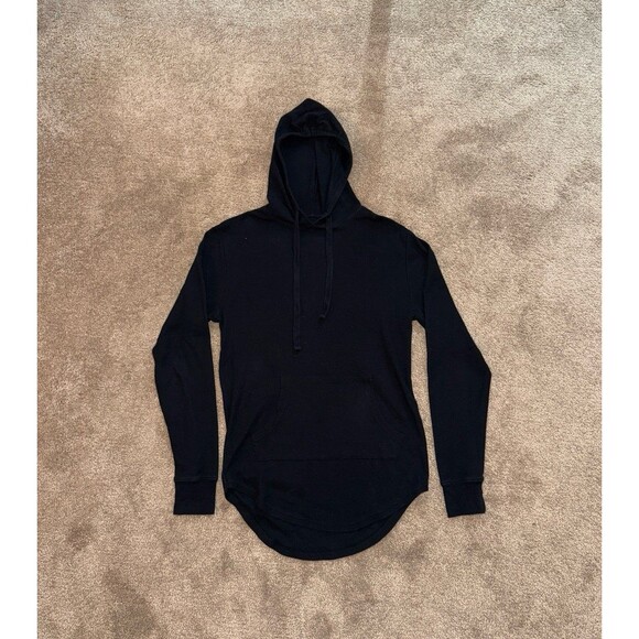 Shouthouse (Tilly’s) Black Hoodie - Lightweight Waffle Knit - Men’s Small - Picture 1 of 8